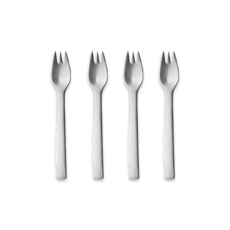 Georg Jensen New York Kakegafler, Gaveeeske 4 Stk.